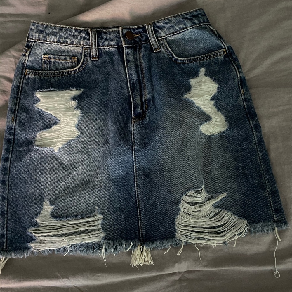 Jean skirt